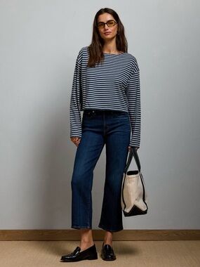 American Eagle Premium Crop Bootcut Jeans